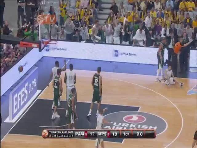 Montepaschi-Panathinaikos, la prima semifinale