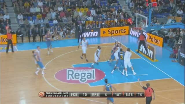 Eurolega: FCB Regal - Montepaschi Siena