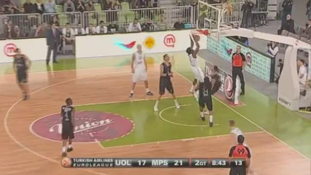 Eurolega: Union Olimpija - Montepaschi Siena