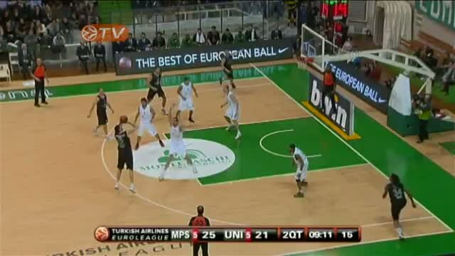 Eurolega: Montepaschi Siena - Unicaja